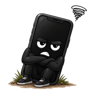 Grumpy phone